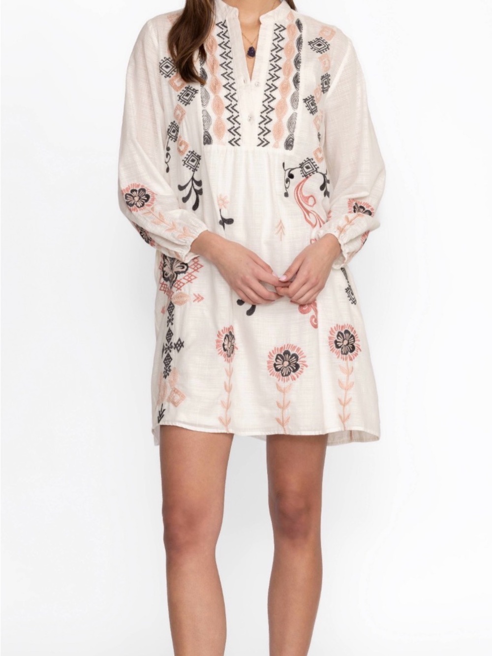 Johnny Was Bellania Button Yoke Field Dress